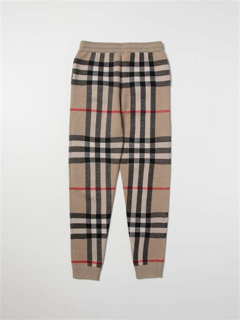 pantaloni burberry tartan|burberry jogging pants.